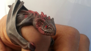 Illustration for article titled A Dragon Egg That Hatches Into A Beautiful Game Of Thrones Ring
